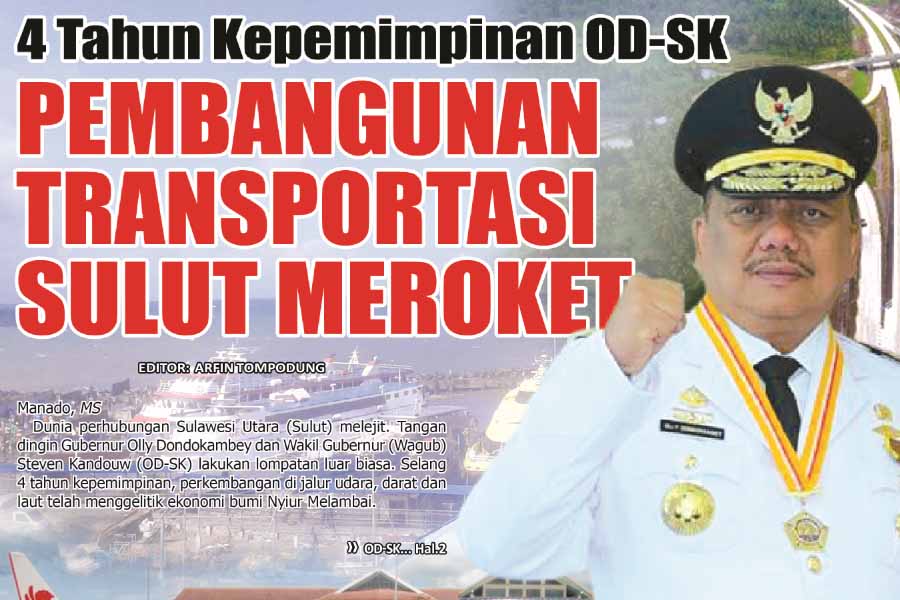 JALUR PERHUBUNGAN SULUT MEROKET